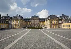 Residenzschloss Froschperspektive
