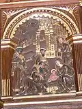 Pulpit detail: Adoration of the Magi