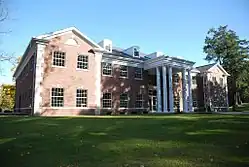 Riethmiller Blackman Art Building, which houses the college's art studios, exhibits, and classrooms