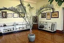 Interior view of the exhibits at the Queen's Own Rifles of Canada Regimental Museum