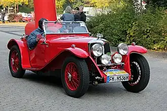 Nine MPH, 2-seater sports 1936