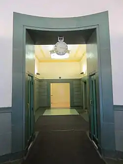 Entrance to elevator lobby