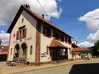 The town hall in Ringendorf