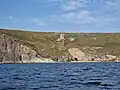 The mine seen from the sea