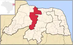 Location of Vale do Açu