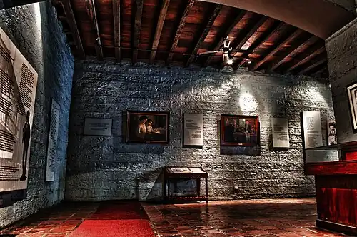 Inside the Rizal Shrine