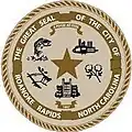 Official seal of Roanoke Rapids, North Carolina