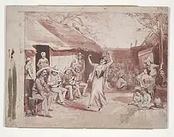 Fandango, watercolor, 1881, Dallas Museum of Art.