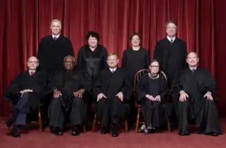 Roberts Court, (October 6, 2018 - September 18, 2020)