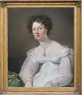 Mrs Ellen Robertson-Bruce painted in 1820
