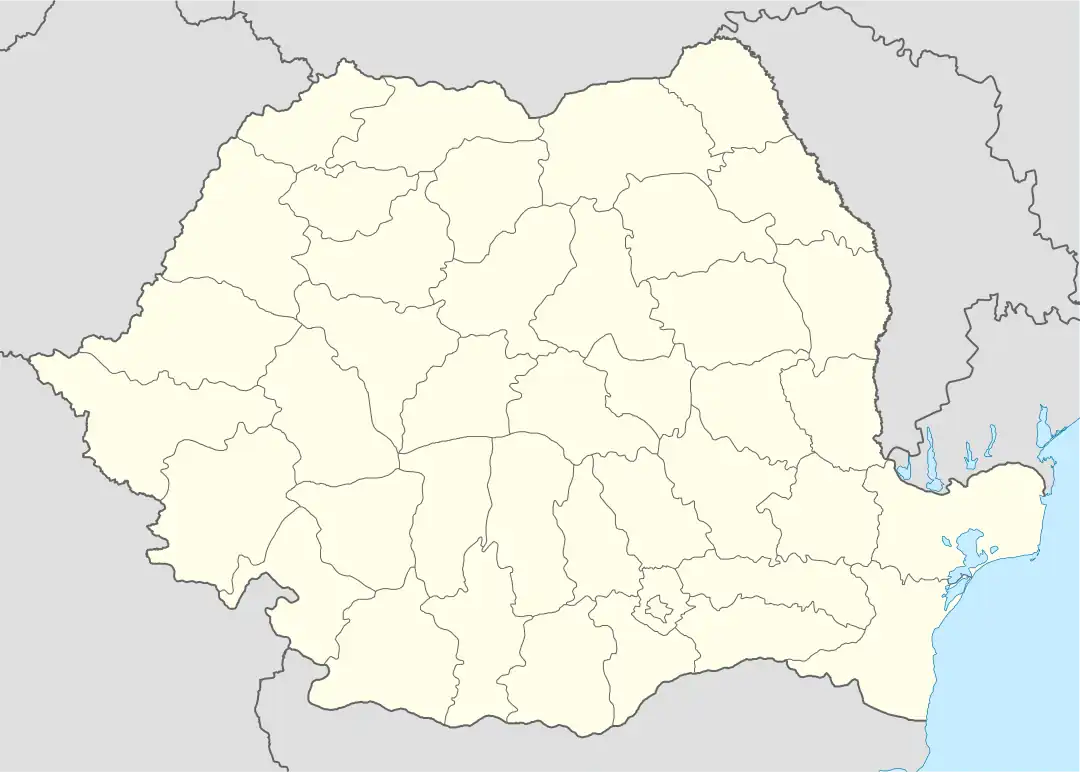 Tulcea is located in Romania