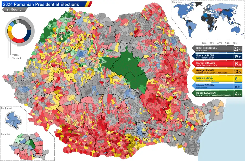 Annulled first round results by commune, town and municipality