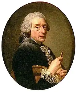 Portrait of François Boucher by Alexander Roslin
