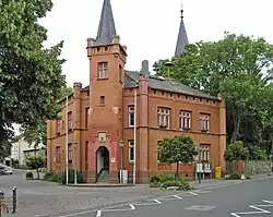 Red town hall