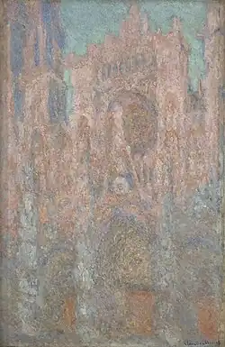 Rouen Cathedral, red, Sunlight 1892 National Museum of Serbia Belgrade, Serbia