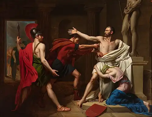 Death of Demosthenes (1805)