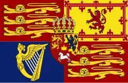 Royal standard of Hanover, 1816–1837
