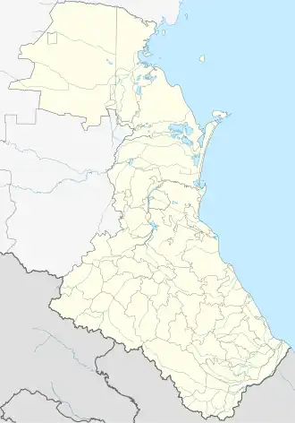 Tarki is located in Republic of Dagestan