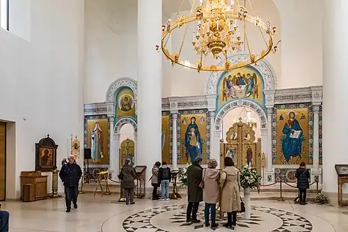 The Iconostasis, or doorway to the inner sanctum