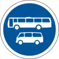 Buses and mini-buses only