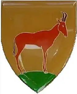 SADF era Boshof Commando emblem