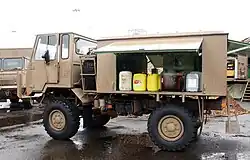 Light workshop mounted on SAMIL 20