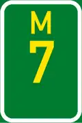 Metropolitan route M7 shield