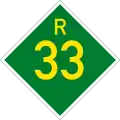 Provincial route marker