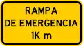 P-6-7 Emergency ramp 1000m