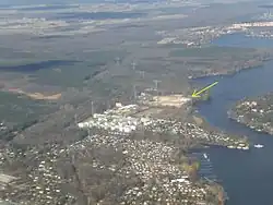 Aerial view of northern side of Hakenfelde