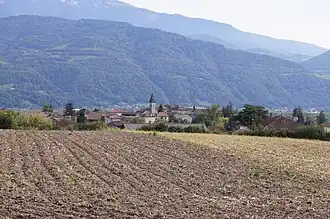 A general view of Saint-Nazaire-les-Eymes