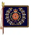 The regimental colour
