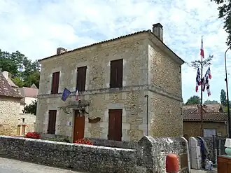 The town hall in Saint-Marcel-du-Périgord