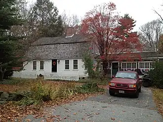 Samuel Taft House where newly elected President George Washington slept in 1789 giving Uxbridge a motto "President Washington really did sleep here". President William Howard Taft visited local sites of his ancestors, including the Samuel Taft house in 1910, and where his grandfather Peter Rawson Taft was born.