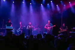 San Fermin performing at in 2025