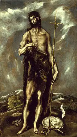 Saint John the Baptist. El Greco.