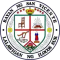 Official seal of San Vicente
