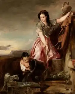 Sancho Panza in the Days of his Youth, 1835