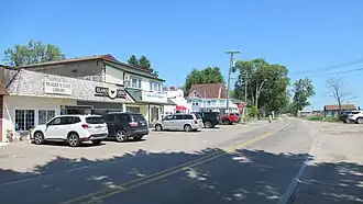 Looking north along S. Channel Drive