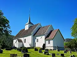View of the village church