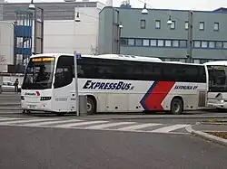 Image 280ExpressBus Savonlinja Volvo B7R / 9700S (no. 792, AAI-840, 2006) at Jyväskylä bus station (from Coach (bus))