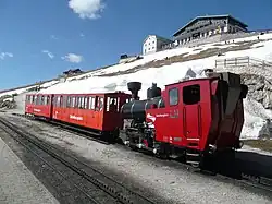 Locomotive Z13 at the summit station