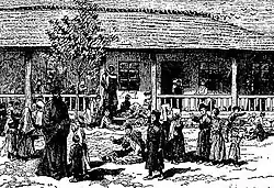 School in Okumi, 1884