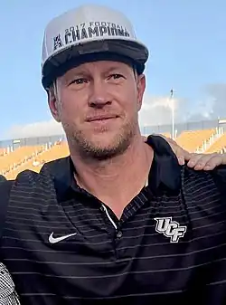 Frost after winning 2017 AAC Championship