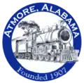Official seal of Atmore, Alabama