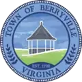 Official seal of Berryville, Virginia