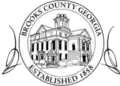 Official seal of Brooks County