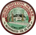 Official seal of Burlington, Massachusetts