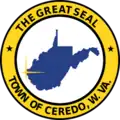 Official seal of Ceredo, West Virginia