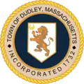 Official seal of Dudley, Massachusetts